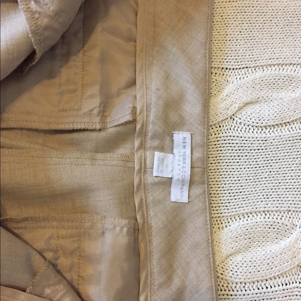 New York & Company dressy cuff Crops